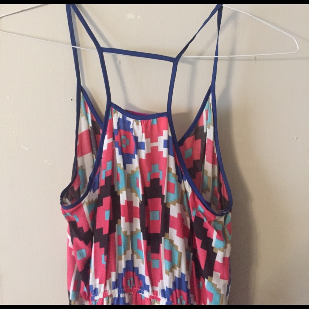 Spring pattern maxi dress - Picture 2 of 5