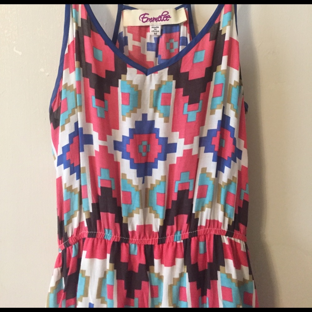 Spring pattern maxi dress - Picture 4 of 5