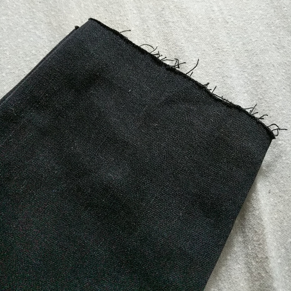 Paige Verdugo Ankle Jeans Raw Hem Black Fog - Picture 4 of 5