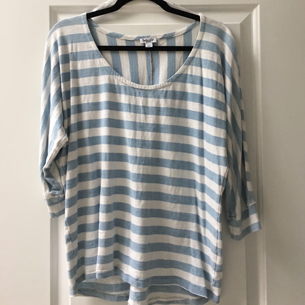Splendid 100% cotton striped top