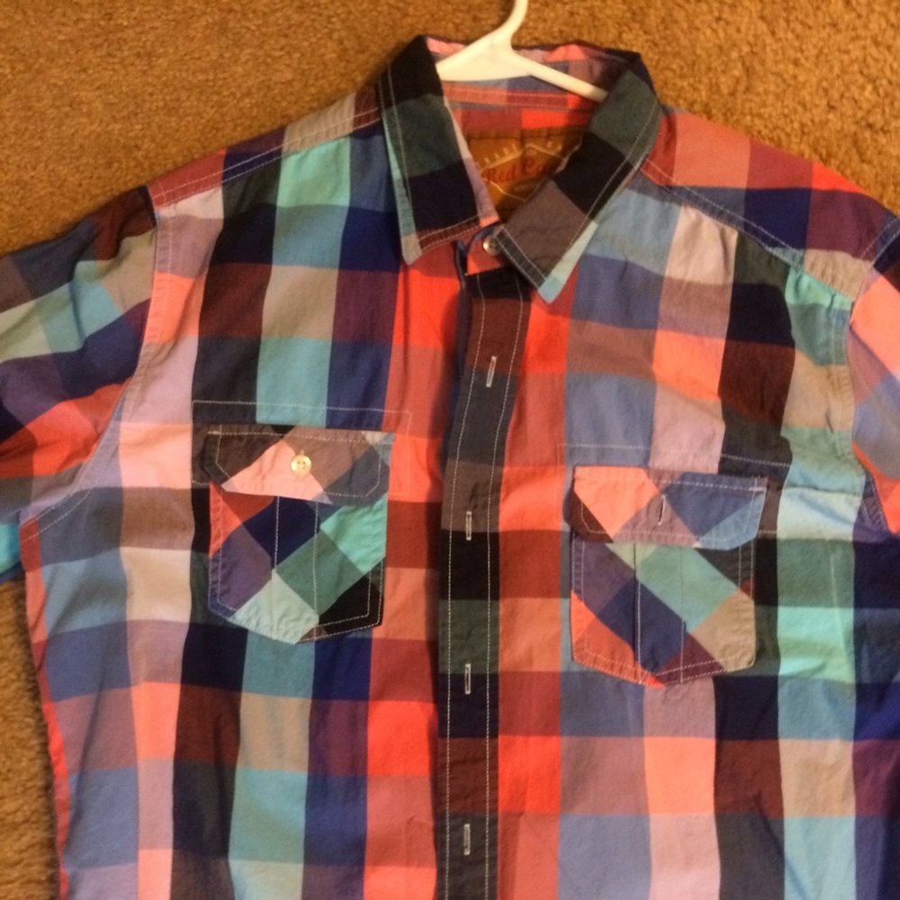 Long sleeve casual button down