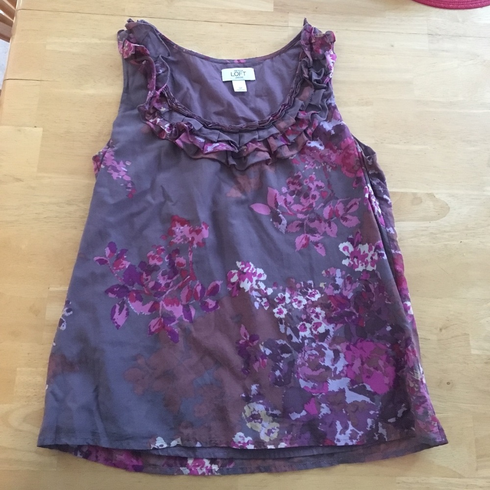 Ann Taylor-LOFT Petite (S) Blouse