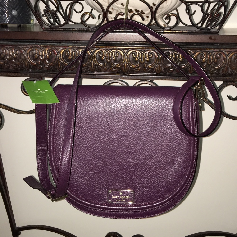 Kate Spade large saddle bag