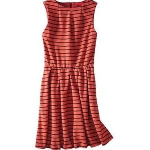 Mossimo Coral Striped Dress