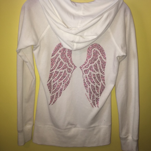 PINK Victoria's Secret Tops - Victorias Secret Angel Hoodie