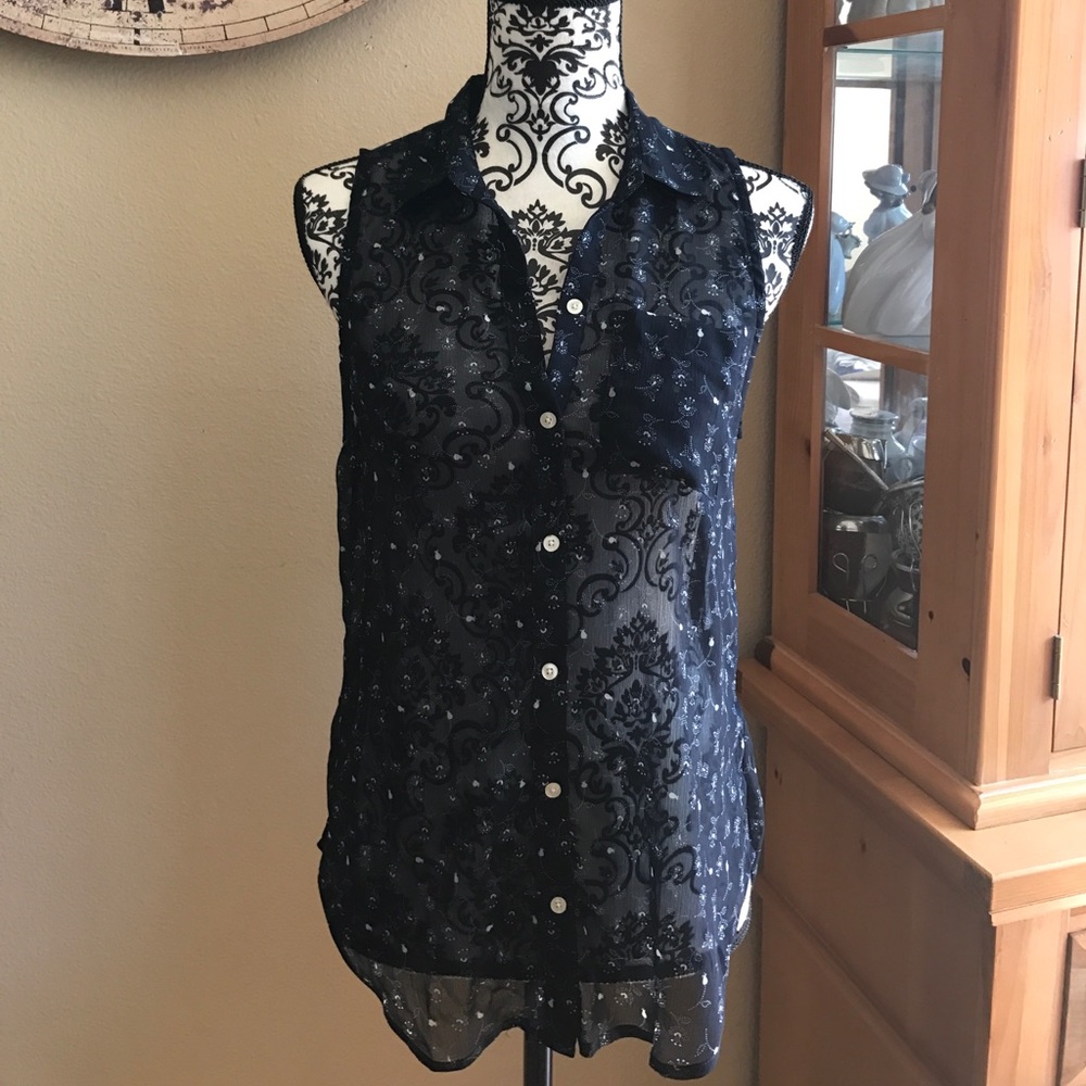🌟Hollister Women's Blue Blouse🌟 Size S