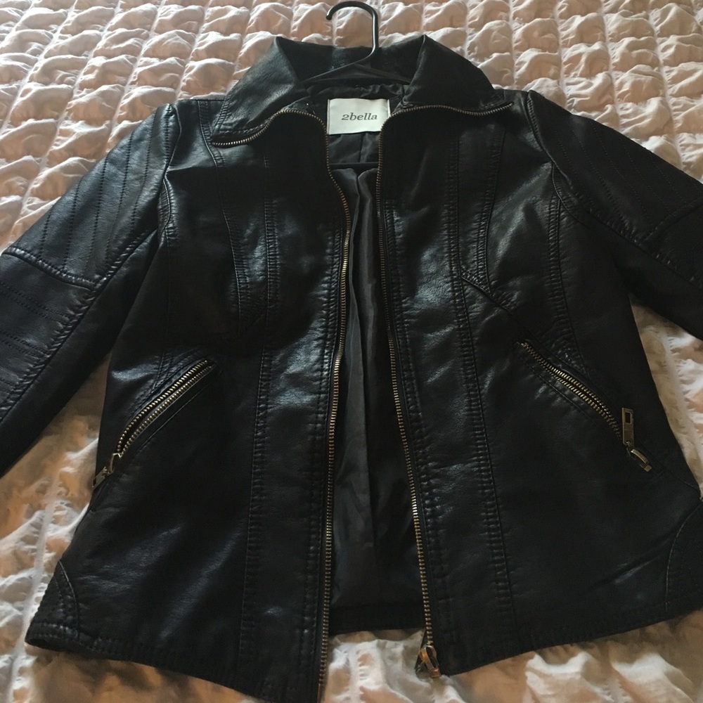 Leather Jacket! Moving sale!!!
