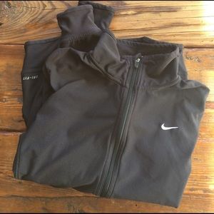 Black nike zip