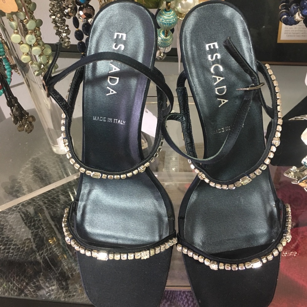Escada evening sandals