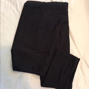 Lularoe os black leggings