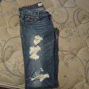 Hollister size 3R lowrise flare jeans