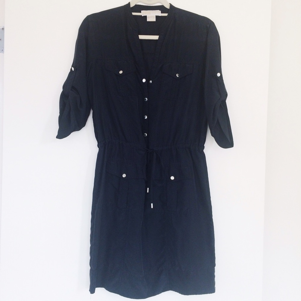 Michael Kors Silk Shirtdress