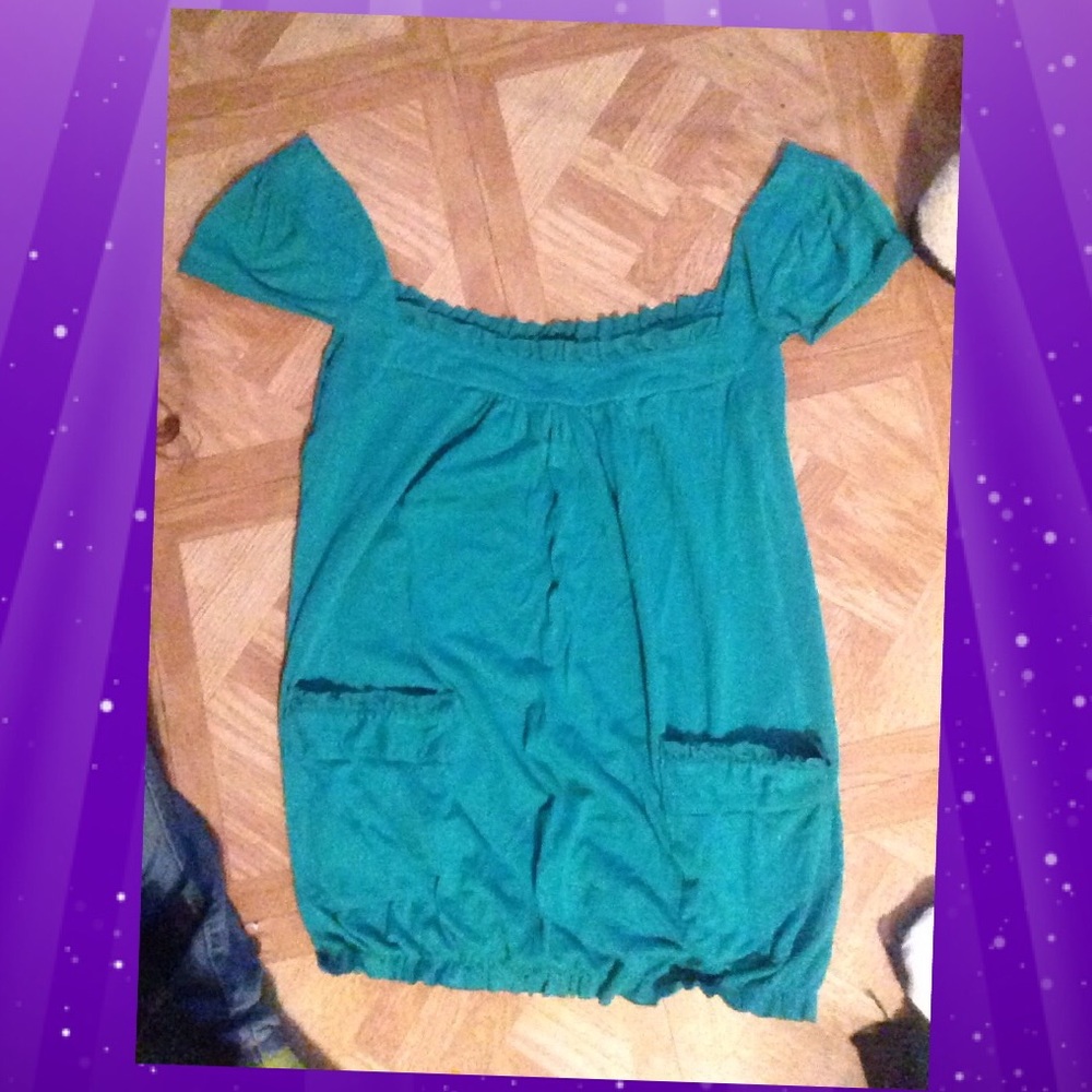 NEW!! Green loose tank