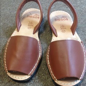 Authentic hand made leather Sandals from Spain