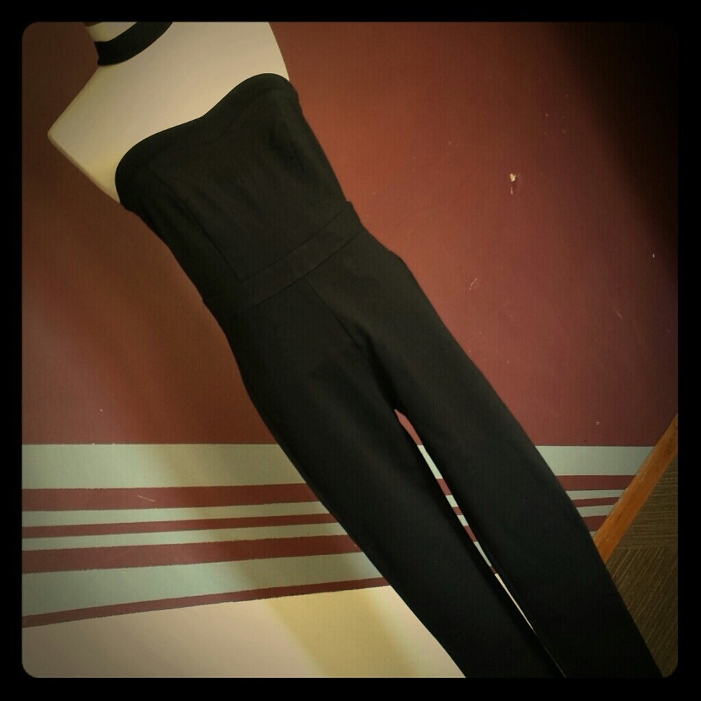 Black jump suit