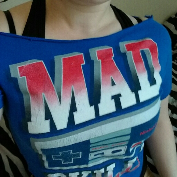 Nintendo Tops - Nintendo Mad Skillz crop top