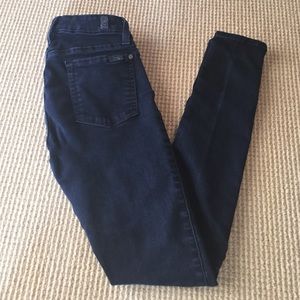 7 for all mankind "the skinny" jeans Size 26