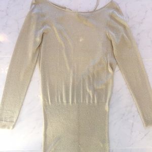 Gold/Champagne colored dress/top