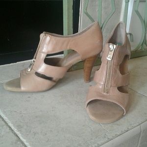 Adrienne Vittadini Open Toe Heeled Sandals