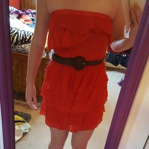 Red Casual dress