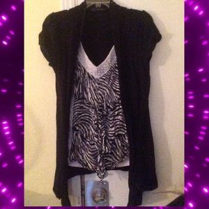 NEW!! FANCY 2-1 Shirt.FLASH SALE🦋