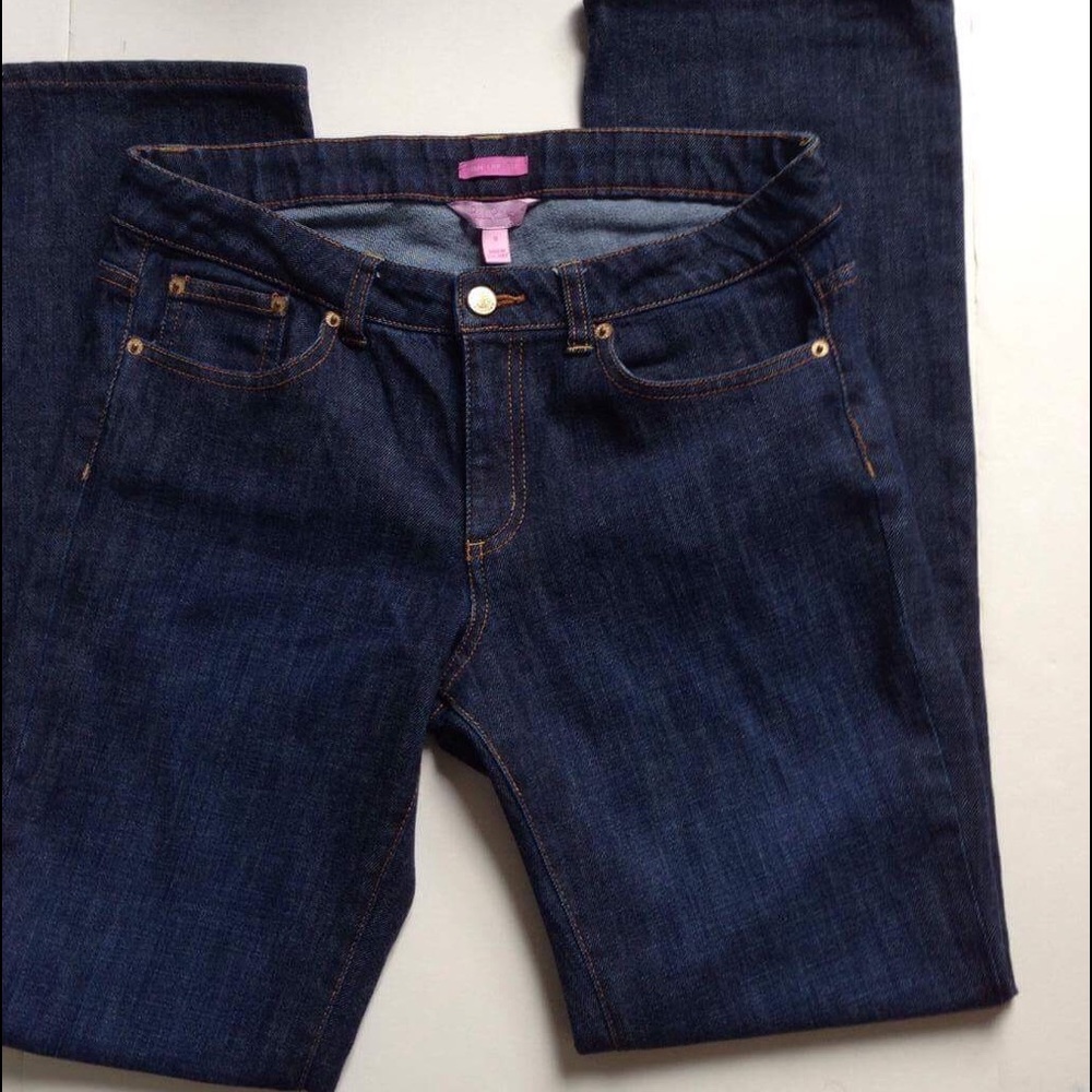 Lilly Pulitzer Main Line Fit size 8 jeans