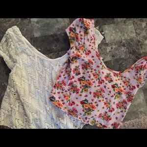 Charlotte Russe crop tops