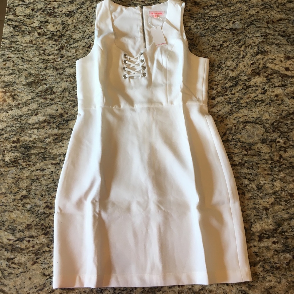 NEW White Shift Dress