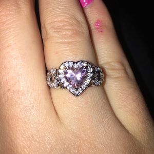 Beautiful heart ring