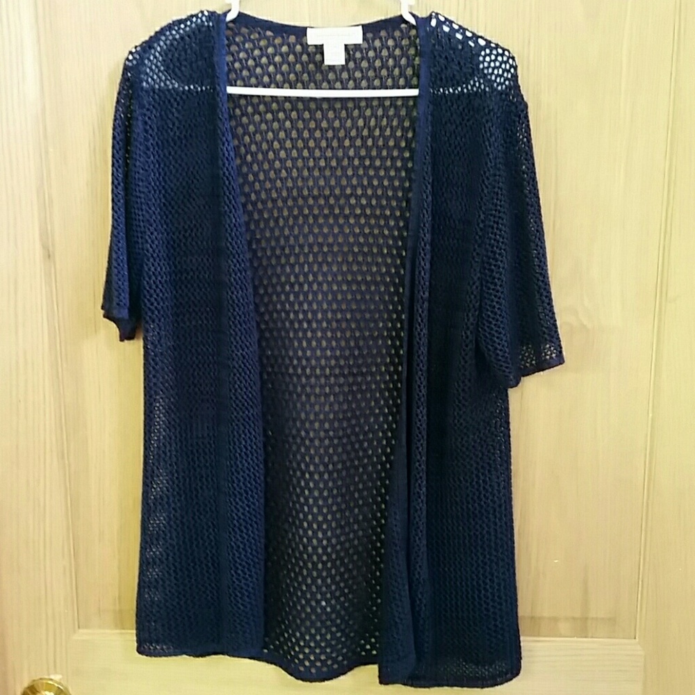 Navy blue cardigan