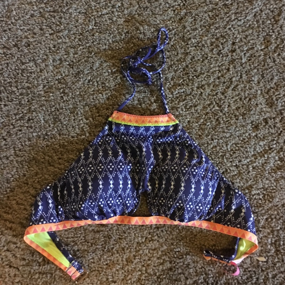 High Neck Halter Top Bikini Tribal