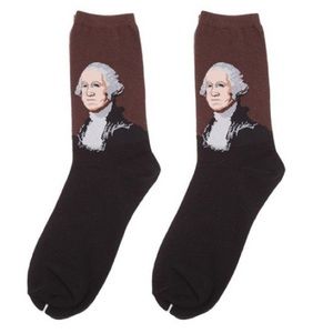 George Washington Hi Top Sock