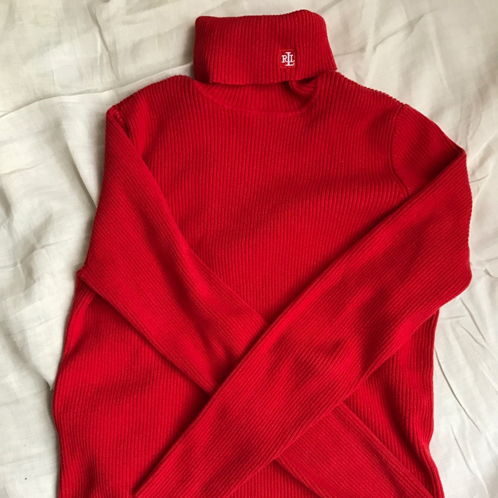 Vintage Ralph Lauren Ribbed Turtlneck