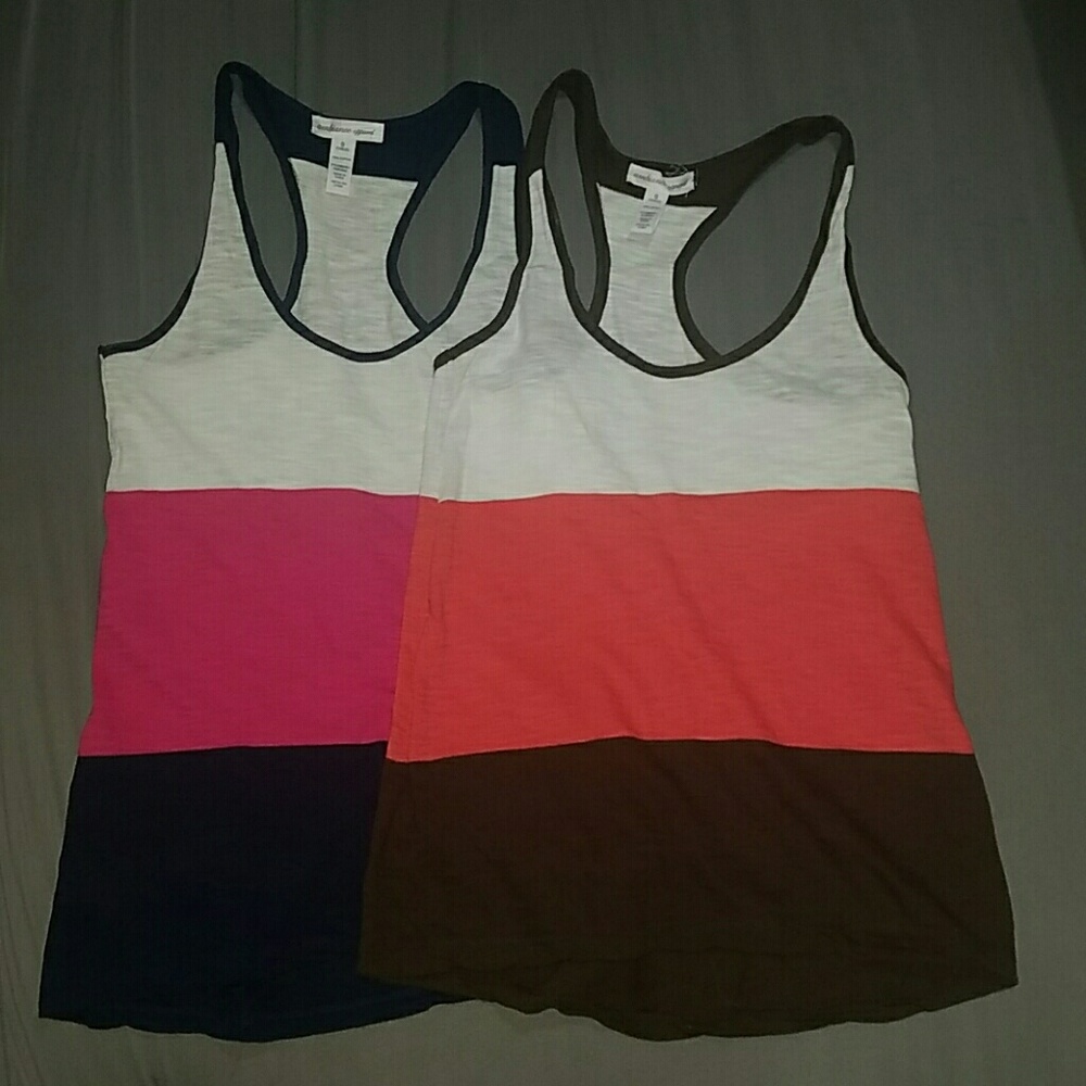 NWOT 2 Striped Tanks