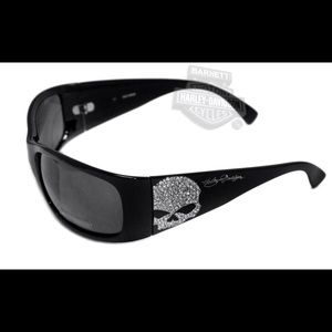 Harley Davidson Swarovski skull sunglasses