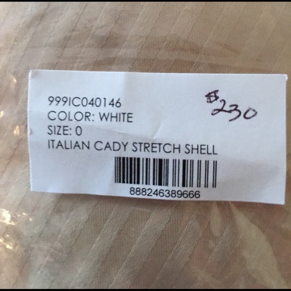 Milly Italian Cady Stretch Shell - Picture 4 of 4