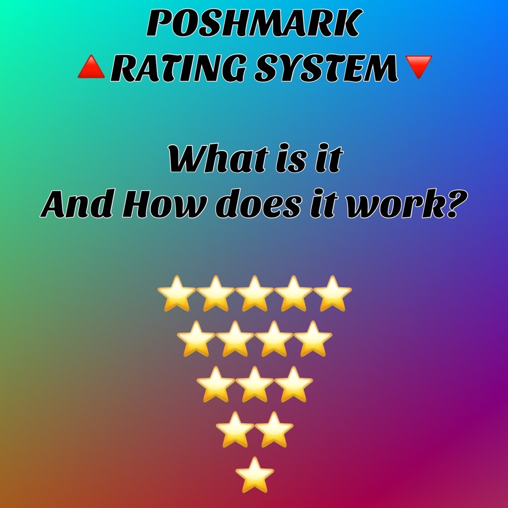 ⭐️Understanding the Poshmark Rating System⭐️