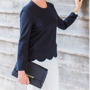 Kate spade scallop top