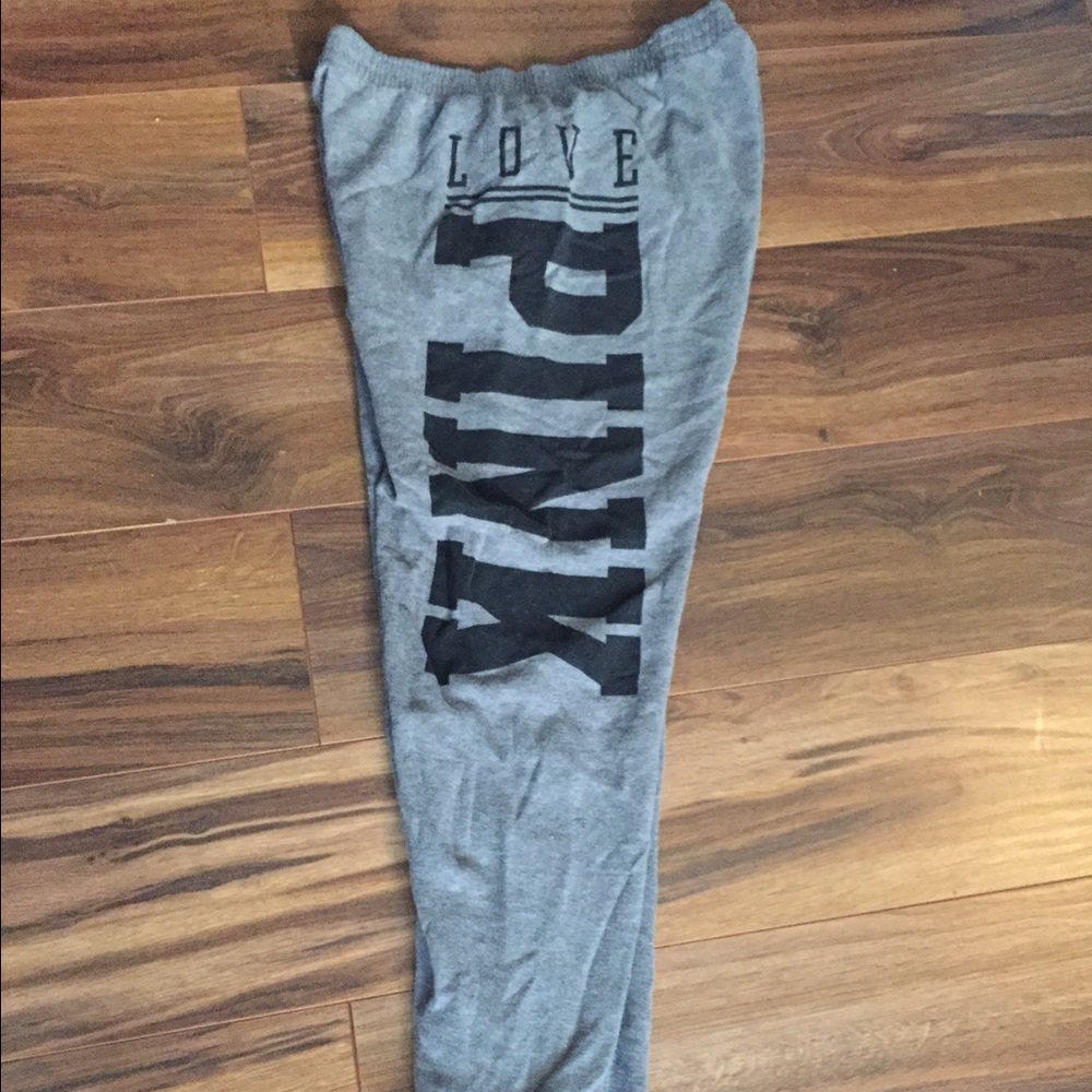 Pink sweatpants joggers