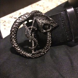 Saint Laurent Paris Serpent Belt
