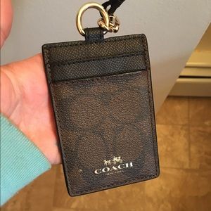 Coach lanyard