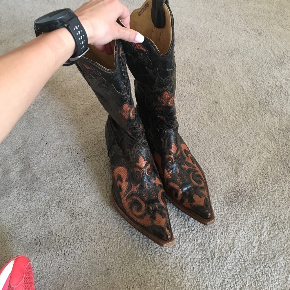 Cowgirl boots!