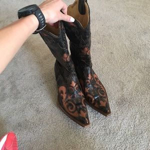 Cowgirl boots!