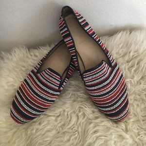 Size 8 Beaded Jcrew Loafers
