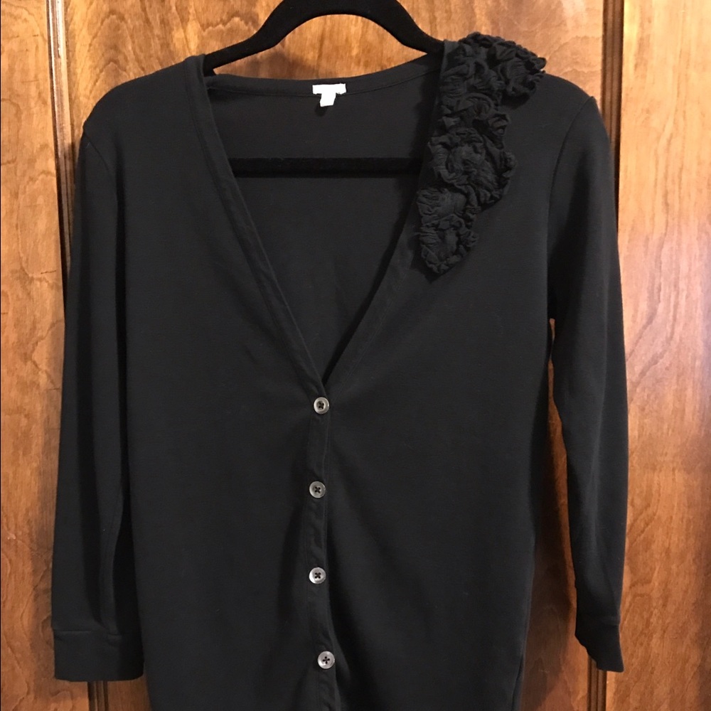 J. Crew sweatshirt cardigan