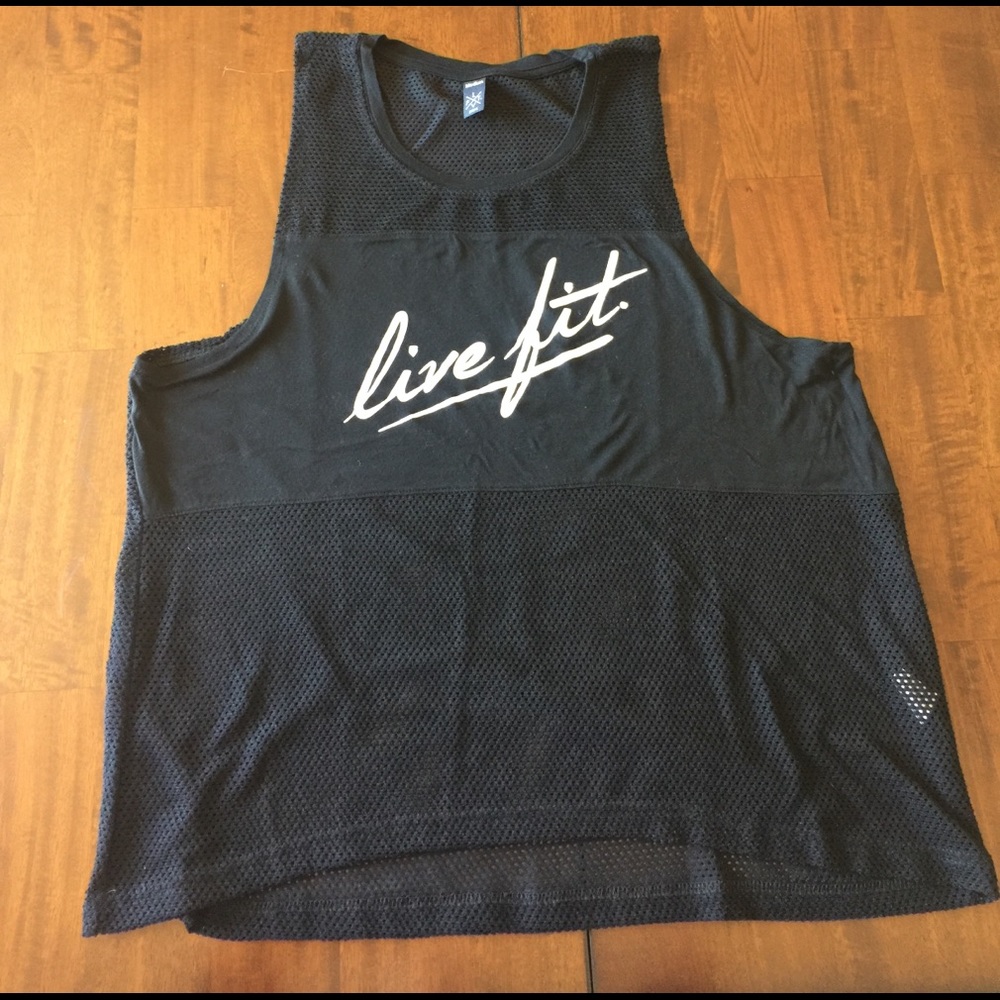 Live Fit. Apparel Muscle Tank