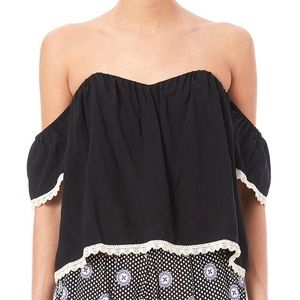 Flirty Off-Shoulder Crop Top
