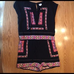 Patterned Romper