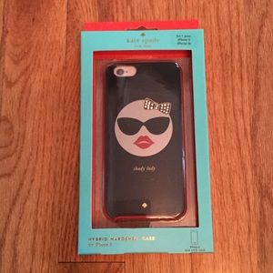 💌Kate Spade💌  iPhone 5 case, Shady Lady Emoji