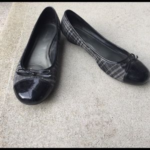 Slight heel ballet flat